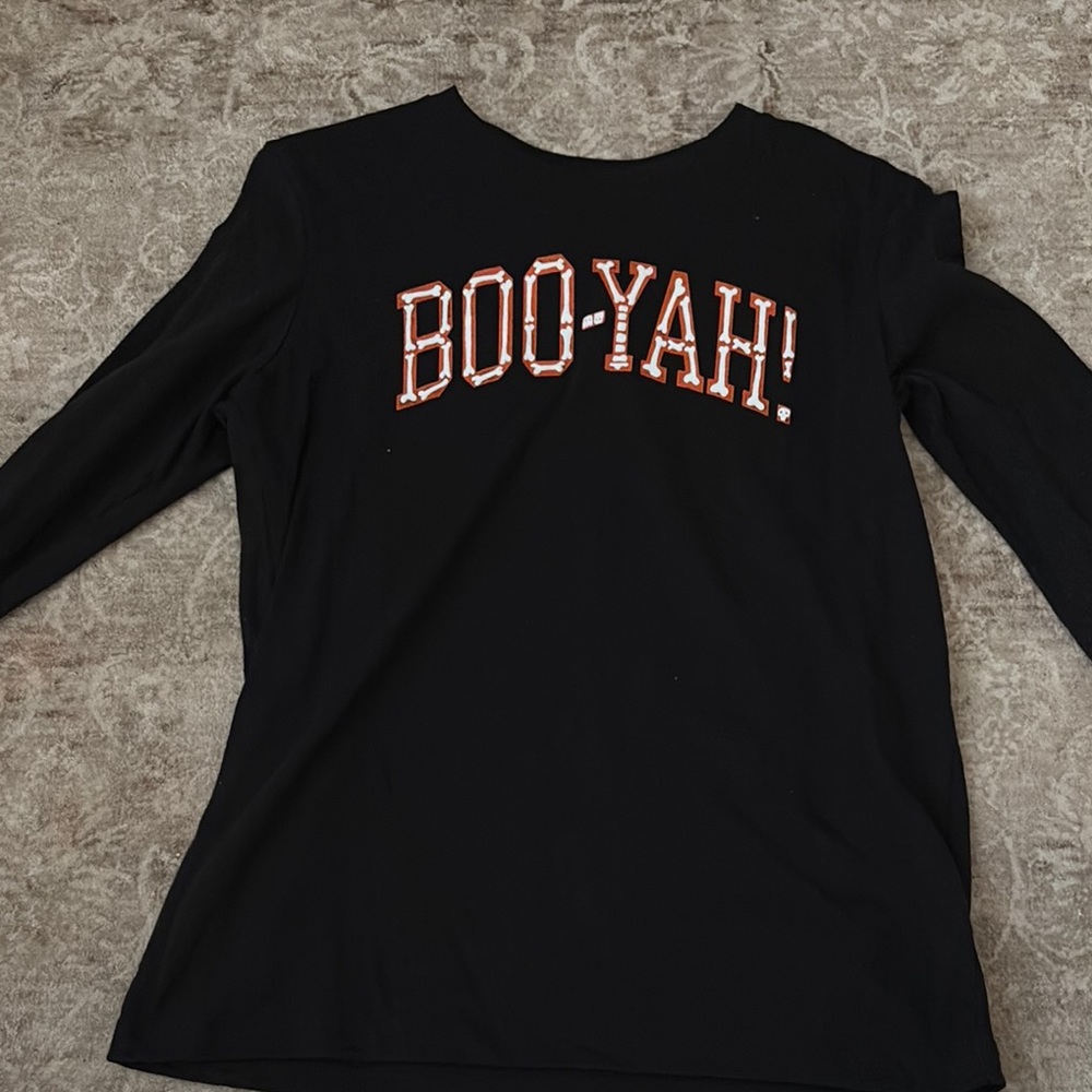 Old Navy Black Long Sleeve Tee Halloween shirt